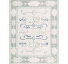 Azure  Handknotted Wool Rug